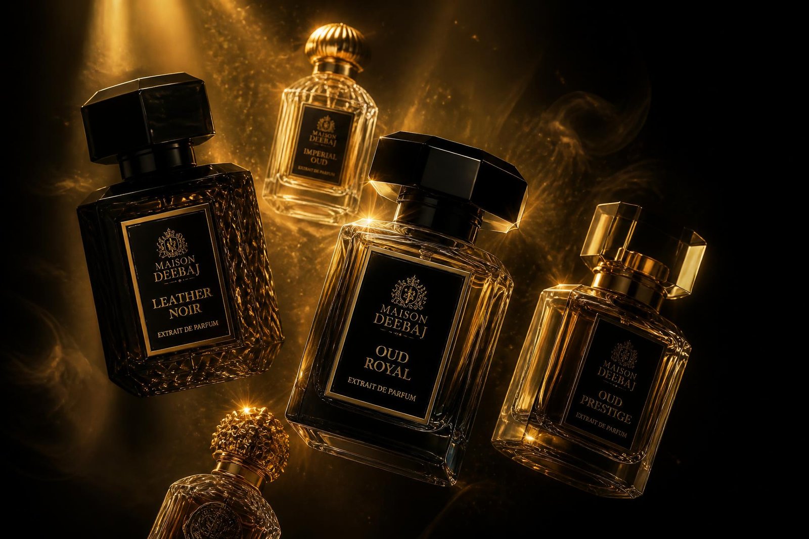 Luxury perfume collection